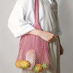 Large Capacity Beach Bag Net Hollow Out Hobo Lightweight Storage Bag