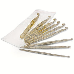 9pcs Crochet Hooks Knitting Tool Sweater Needle Plastic Crochet
