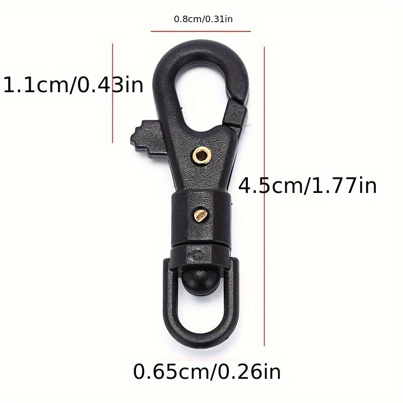 5pcs Outdoor Umbrella Rope Quick Hook Backpack Buckle