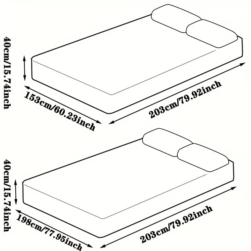 Waterproof Double Bed Fitted Sheet Mattress Protector