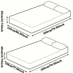 Waterproof Double Bed Fitted Sheet Mattress Protector