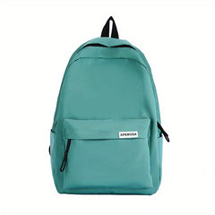 Men's Casual Solid Backpack Travel School Bag