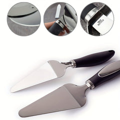 Pizza Cutter & Shovel Set Stainless Steel Slicer Server