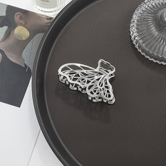 Y2K Silvery Butterfly Hair Claw Clip Headdress Accessories