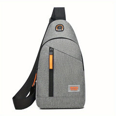 Men's Chest Bag Single Shoulder Crossbody Casual Diagonal Bag