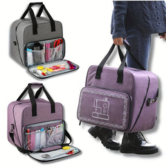 Portable Handheld Sewing Machine Storage Bag for Accessories & Tools
