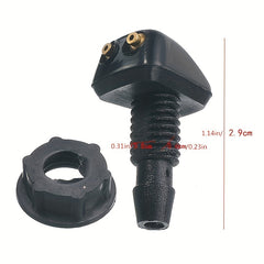 2pcs Car Wiper Blade Clip Spray Nozzle