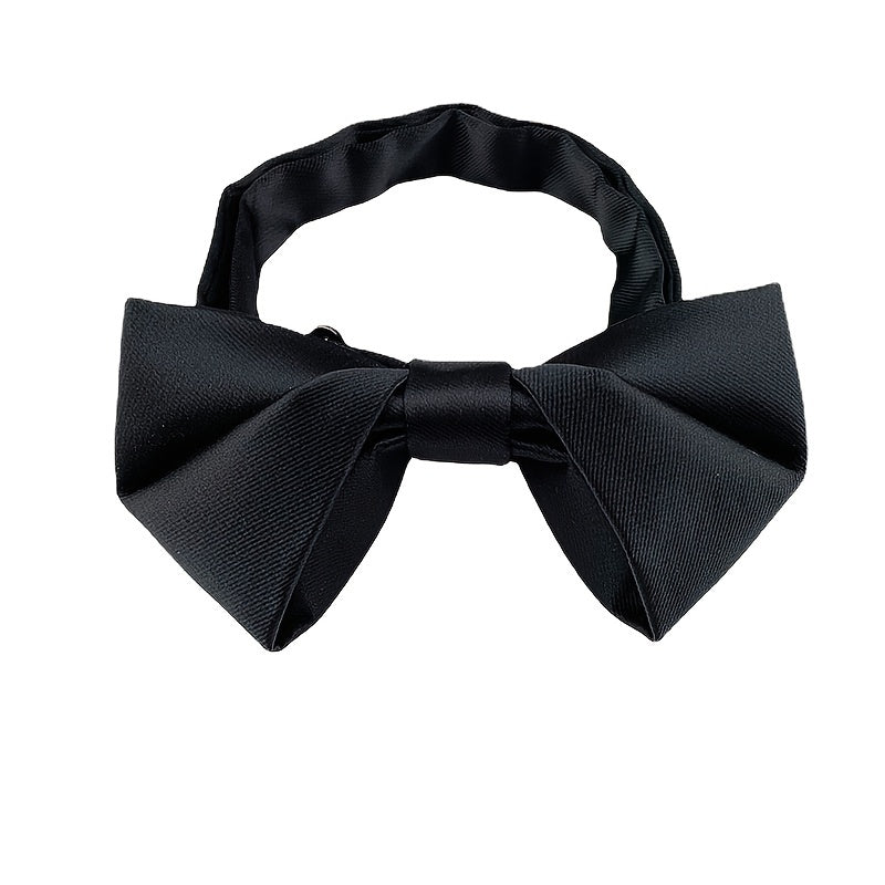 Bow Tie Dress Bow Knot Polyester Silk Yarn Wrinkle Resistant Fabric