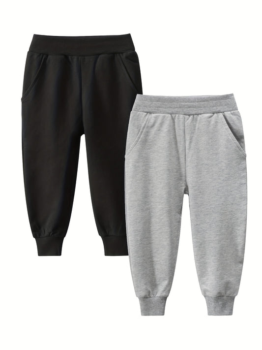 Boys Comfortable Active Sweatpants Quick-drying Jogger Pants