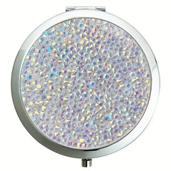 Compact Mirror 2X 1X Magnification for Purses Handheld Mirror