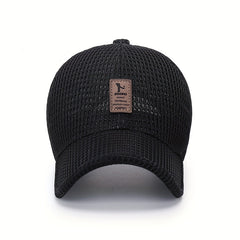 Men's Breathable Visor Hat Sun Protection Baseball Cap