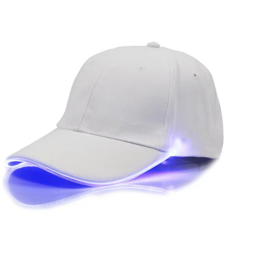 LED Luminous Running Peaked Cap Sunshade Mountaineering Sunscreen Baseball Cap