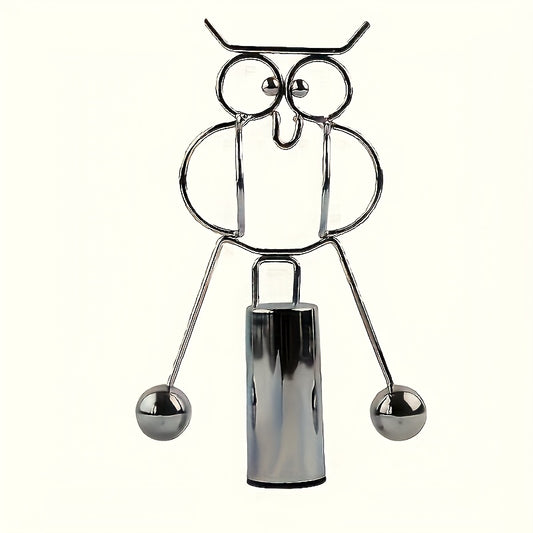 Newtonian Mechanics Tumbler Cat Owl Balance Ornament Physics Craft Ornament