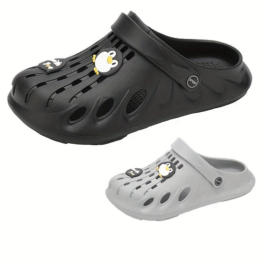 Cartoon Charms Hollow Out Non Slip Garden Shoes Summer