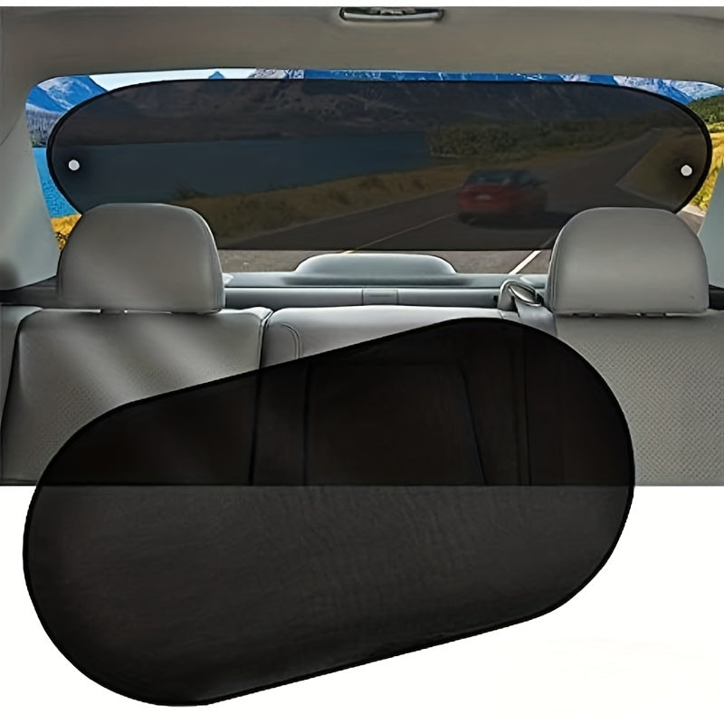 Car Sun Shade Universal Mesh Rear Window Visor Magnet Adsorption Kids