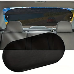 Car Sun Shade Universal Mesh Rear Window Visor Magnet Adsorption Kids
