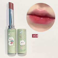 6-Color Mirror Glow Lipstick Jelly Tinted Lip Balm