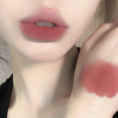 6 Color Matte Lipstick Pen with Cartoon Goose Print