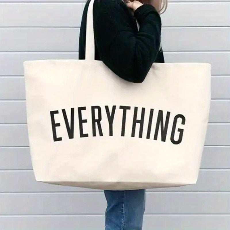 Canvas Reusable Shopping Bag Eco Friendly Grocery Bags Foldable Tote Bag