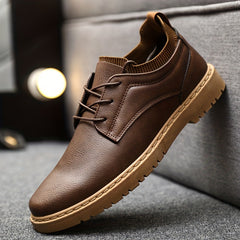 Men's Lace-up Derby Shoes for Business Formal Events