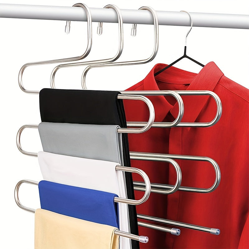 Durable S Shape Hangers for Closet Organization