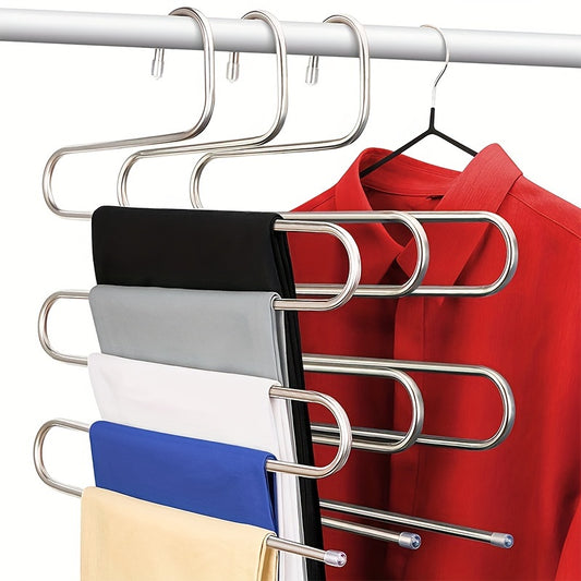 Durable S Shape Hangers for Closet Organization