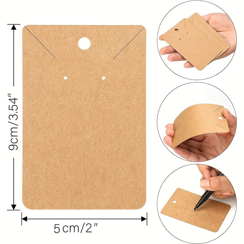 100 Pack Earring Cards 2 X 3 5 Inches