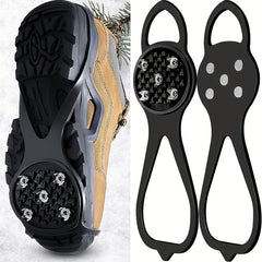 Non-slip Clamp Nails Ice Shoe Nails with 5 Teeth for Hiking Skiing