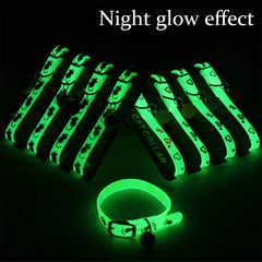 Reflective Pet Collar w/ Bell for Small Dogs/Cats