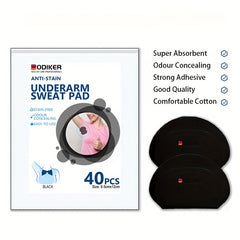 Disposable Underarm Sweat Pads - 40pcs Sweat Protection Patch