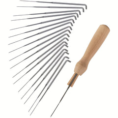 Complete Wool Felting Tool Kit with 90 Needles, Bottles, and Pen