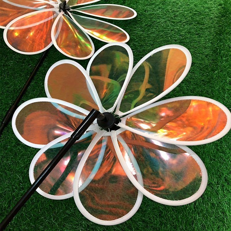 Windmill Toy Bird Repellent Outdoor Decoration for Kids