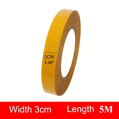 Strong Adhesive Carpet Floor Leather Splicing Wall Tape Yellow Waterproof Tape