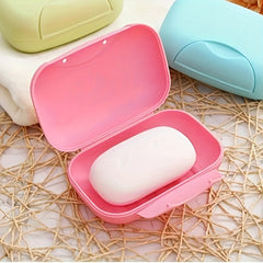 Portable Soap Storage Box Travel Soap Box With Lid Kitchen And Bathroom Supplies