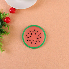 Fruit Shape Silicone Cup Coaster Insulation Pad
