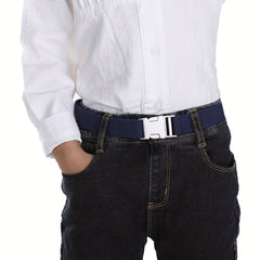 Adjustable Elastic Buckle Belt for Men
