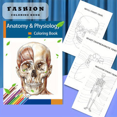 Anatomy & Physiology Coloring Book - Perfect Gift for Medical Students