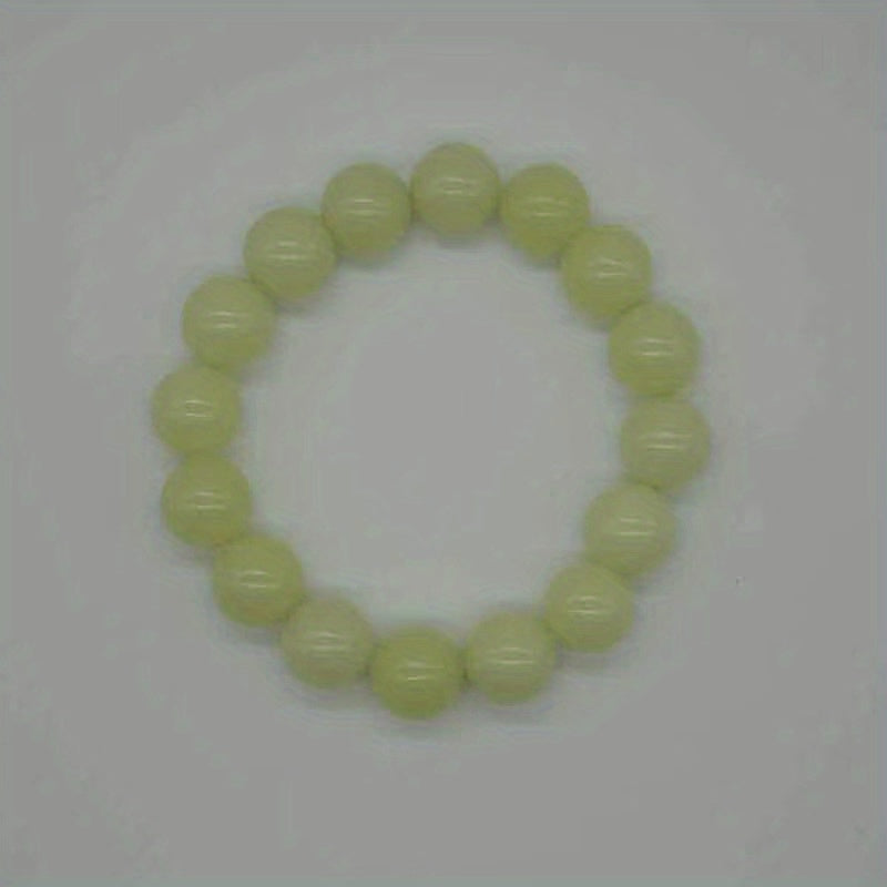 Green Luminous Beads Hand String Fluorescent Stone