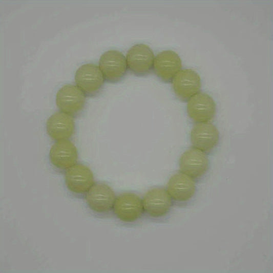 Green Luminous Beads Hand String Fluorescent Stone
