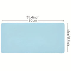 Large Leather Mouse Pad Office Workstation Desk Study Desk Pad