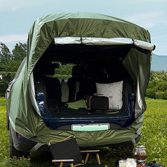 Car Rear Camping Tent UV Protection Rainproof Canopy