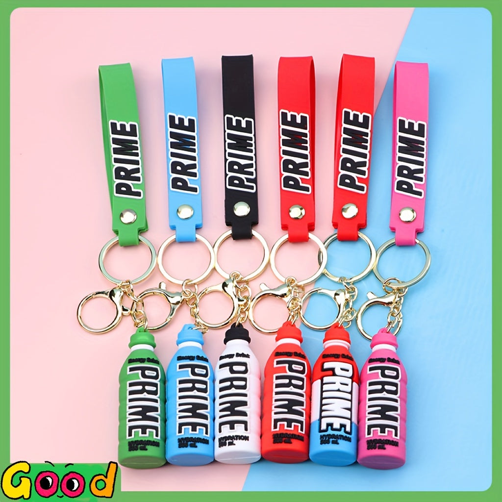 Creative Drink Bottle Key Chain Car Key Pendant Bag Ornament