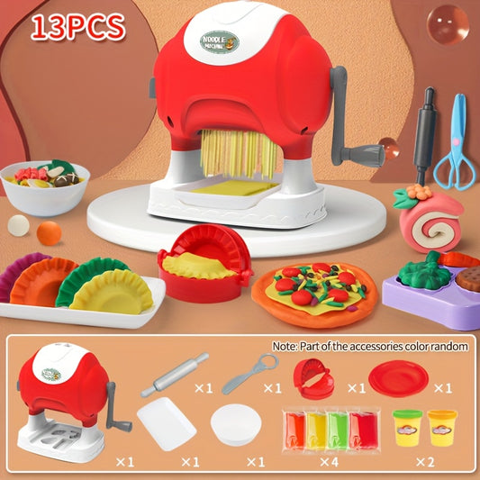 Kids Play Kitchen Noodle Maker Set - DIY Food Tool