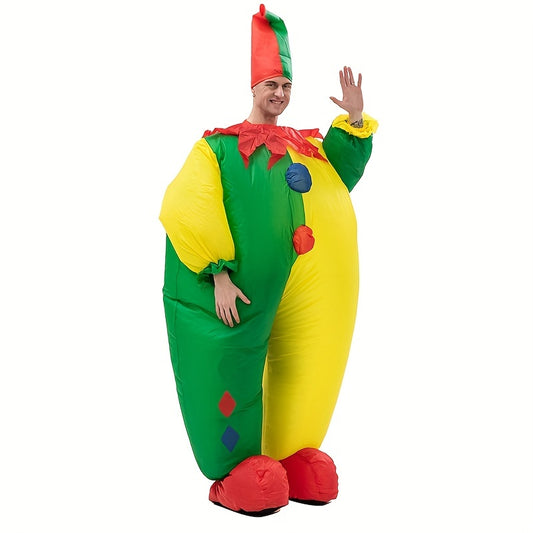 Halloween Clown Inflatable Costume Stage Performance Clown Costume