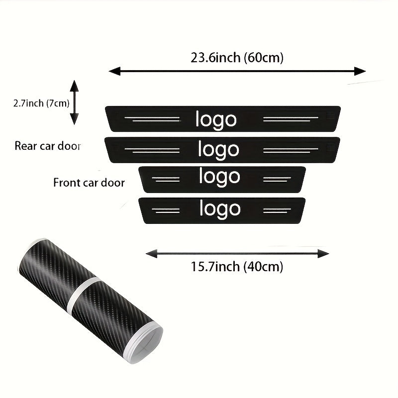 Car Threshold Strip Anti Stepping Protective Strip Trunk Anti Scraping