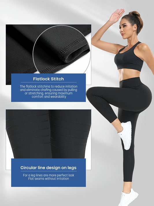 High Waist Butt Lifting Yoga Pants with Pockets