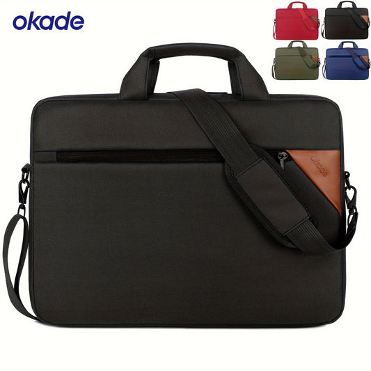 Large Capacity Laptop Bag with Shockproof Padding and Adjustable Strap