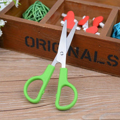 Stainless Steel Small Scissors with Safety Cover for Students and Babies