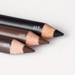Waterproof Dual Purpose Eyeliner & Eyebrow Pencil Brown Makeup Pencil