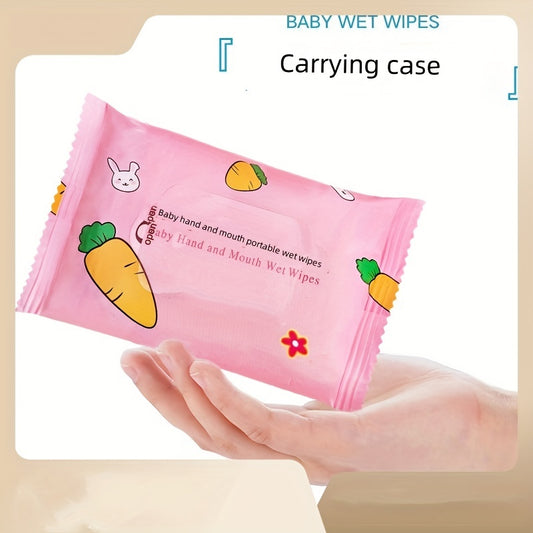 10pcs pack Hand And Mouth Wipes Baby Special Extractable